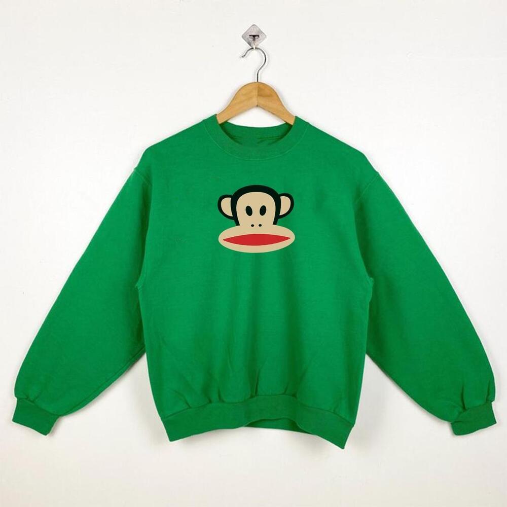Green Paul Frank Julius Monkey Sweatshirt - Picture 1 of 4